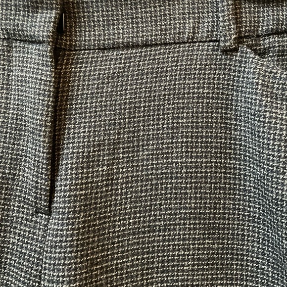 Theory Wool Wide Straight Trousers - Picture 2 of 5
